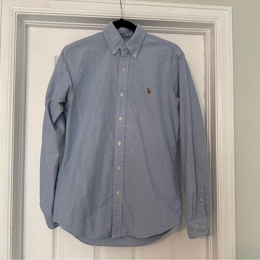 Ralph Lauren Blue Casual Button Down Shirt